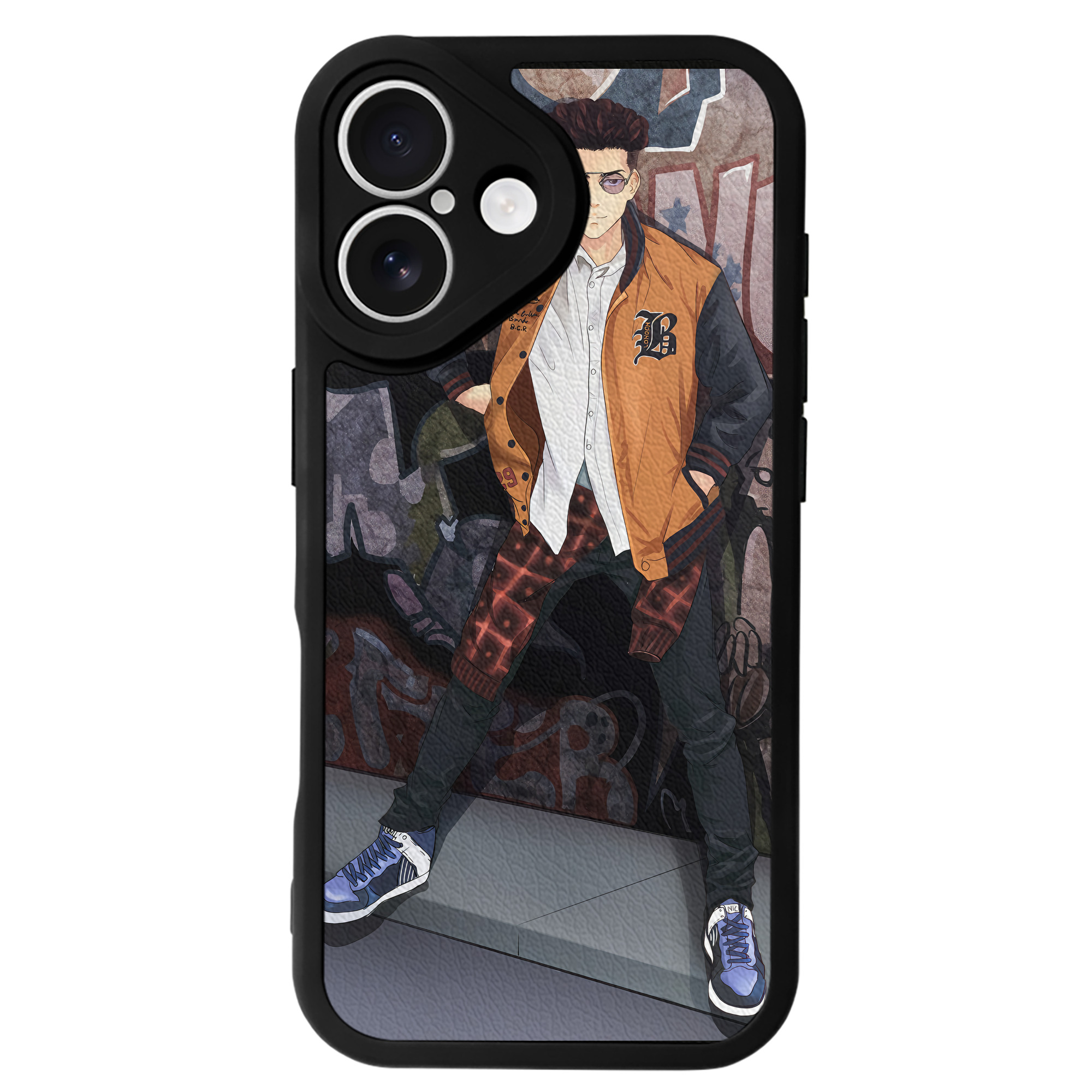 （画像用） SLAM DUNK／スラムダンク 【iPhone 16シリーズ対応】シリコンスマホケース（レザー調） 材質：シリコン